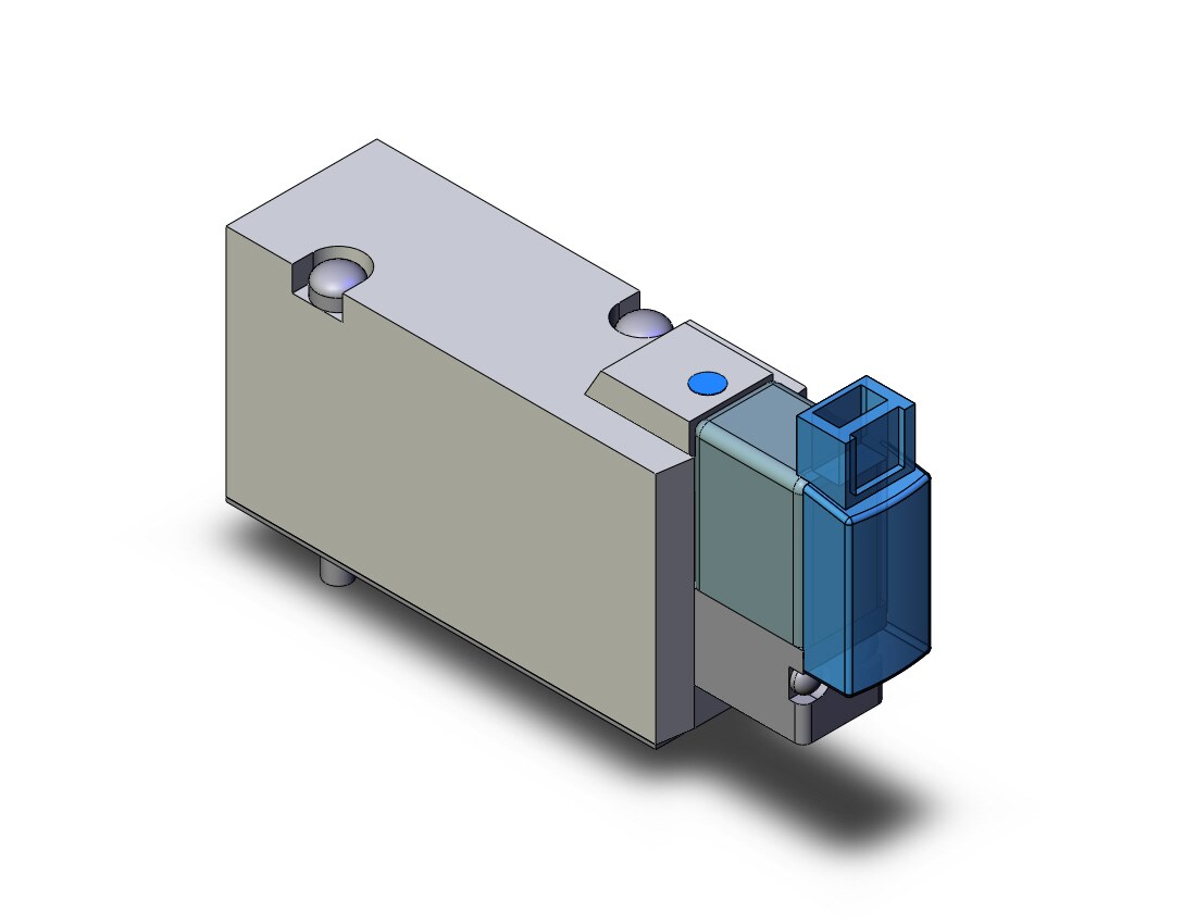 SMC SYJ724M-5MOZ valve, sol, base mt (dc), SYJ700 SOLENOID VALVE 3/PORT