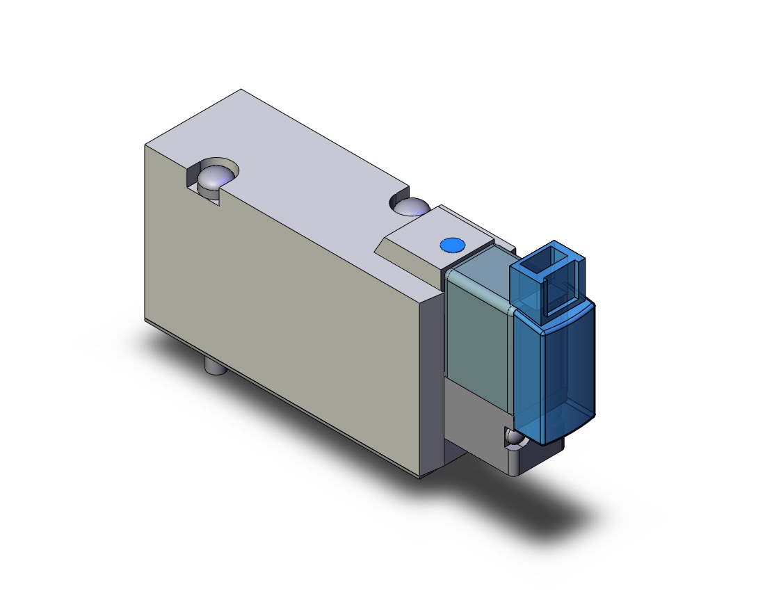 SMC SYJ724R-5MOZ valve, sol, base mt (dc), SYJ700 SOLENOID VALVE 3/PORT