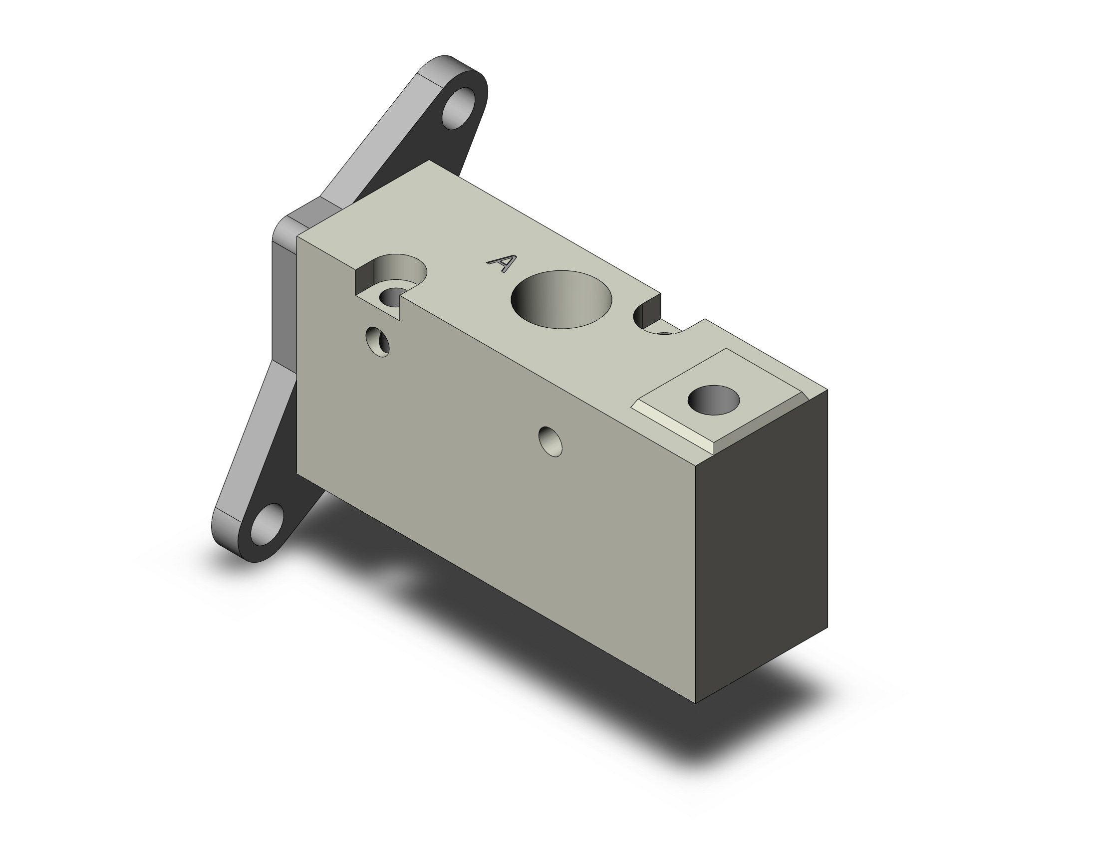 SMC SYJA712-01N-F valve, air pilot, SYJ700 SOLENOID VALVE 3/PORT