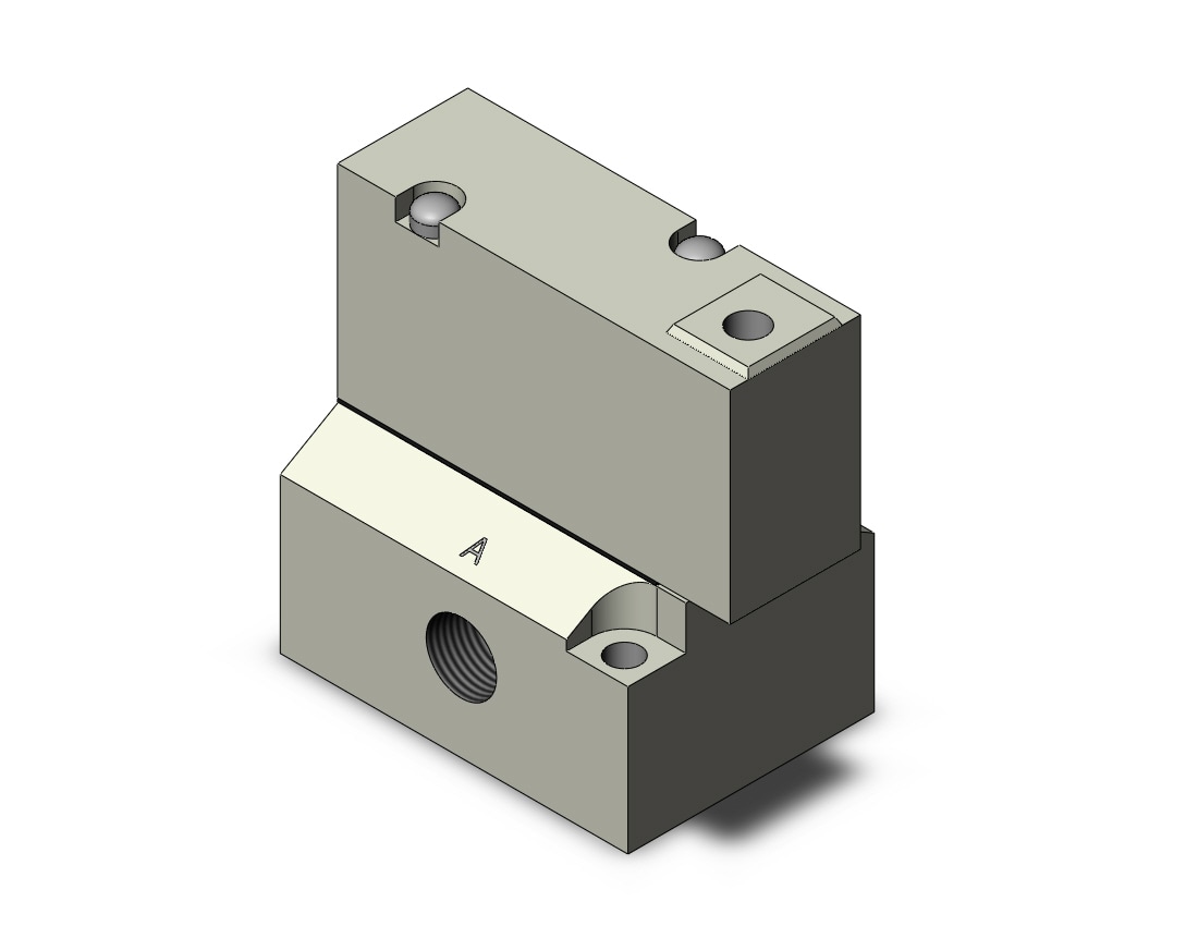SMC SYJA724-01 valve, air pilot, SYJ700 SOLENOID VALVE 3/PORT