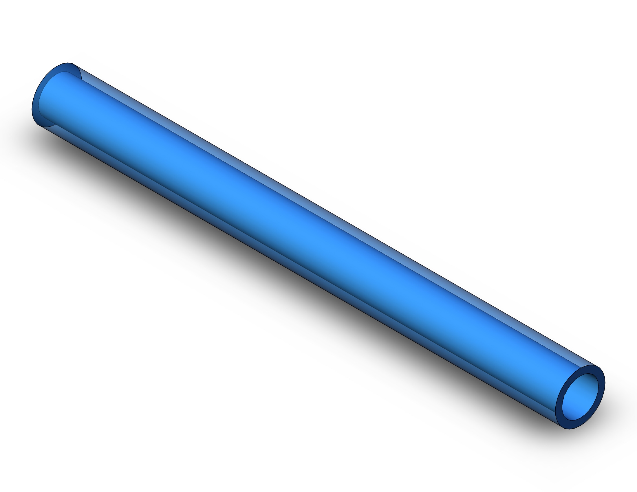 SMC TIA11BU-305 tube, nylon, 3/8, TI NYLON TUBING