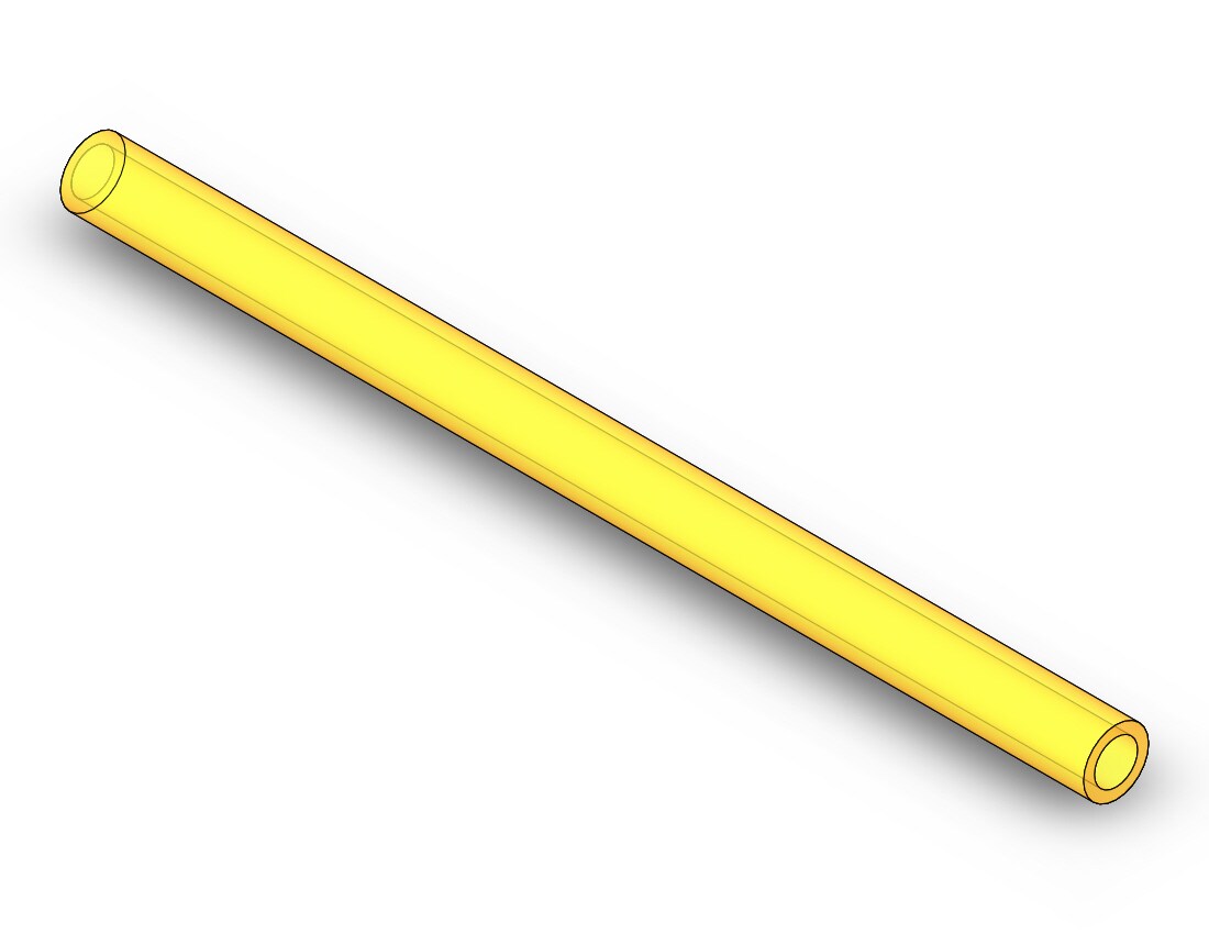 SMC TIUB07YR2-305 tubing, polyurethane, TIU POLYURETHANE TUBING