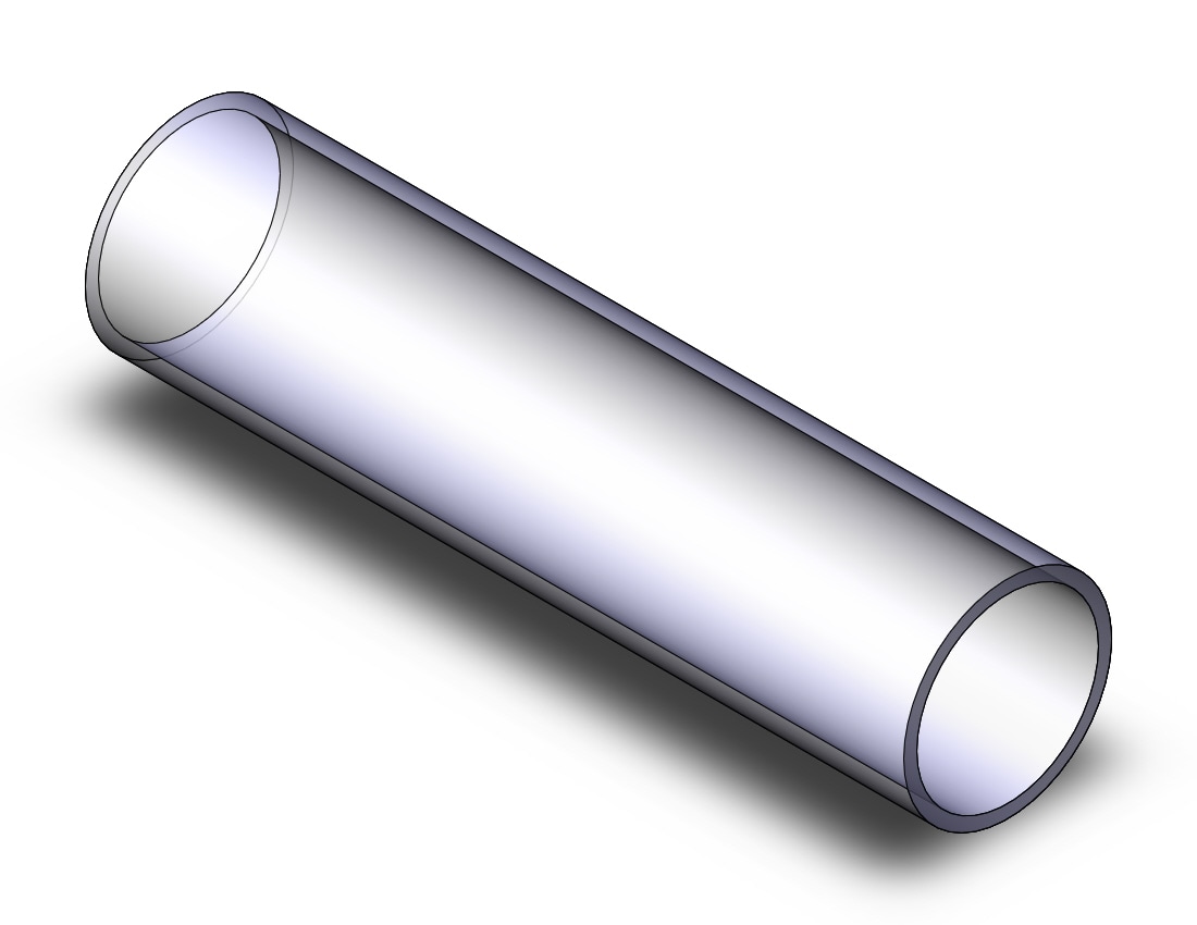 SMC TIL25-50 fluoropolymer tubing, TUBING, FLUORO. TL/TIL, TD/TID, TH/TIH