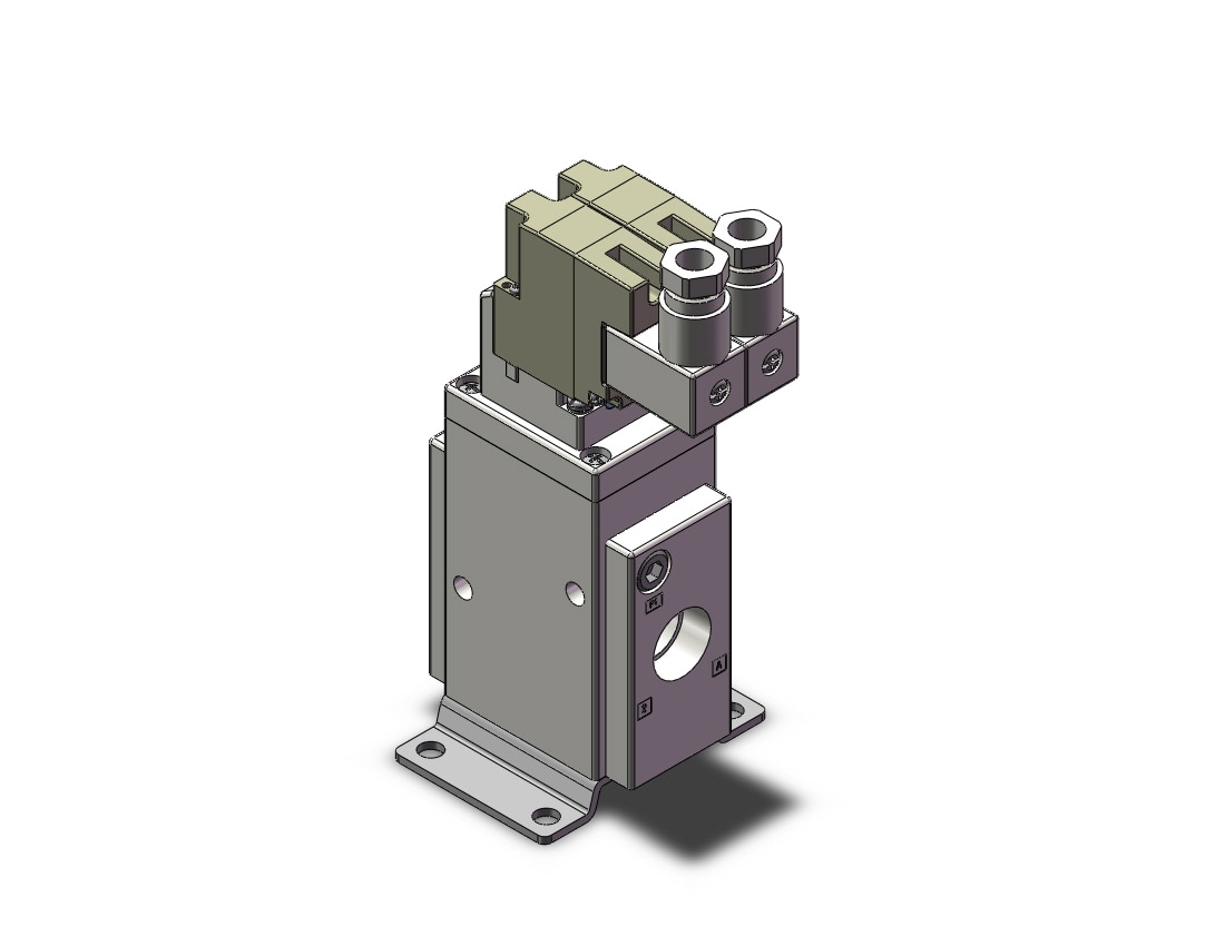 SMC VEX3322-03N5DZ1-F 3 port 3 position valve, PROPORTIONAL VALVE