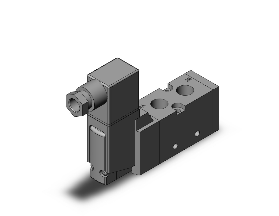 SMC VF3130K-5DZ1-02F pilot operated 5 port solenoid valve, 4/5 PORT SOLENOID VALVE