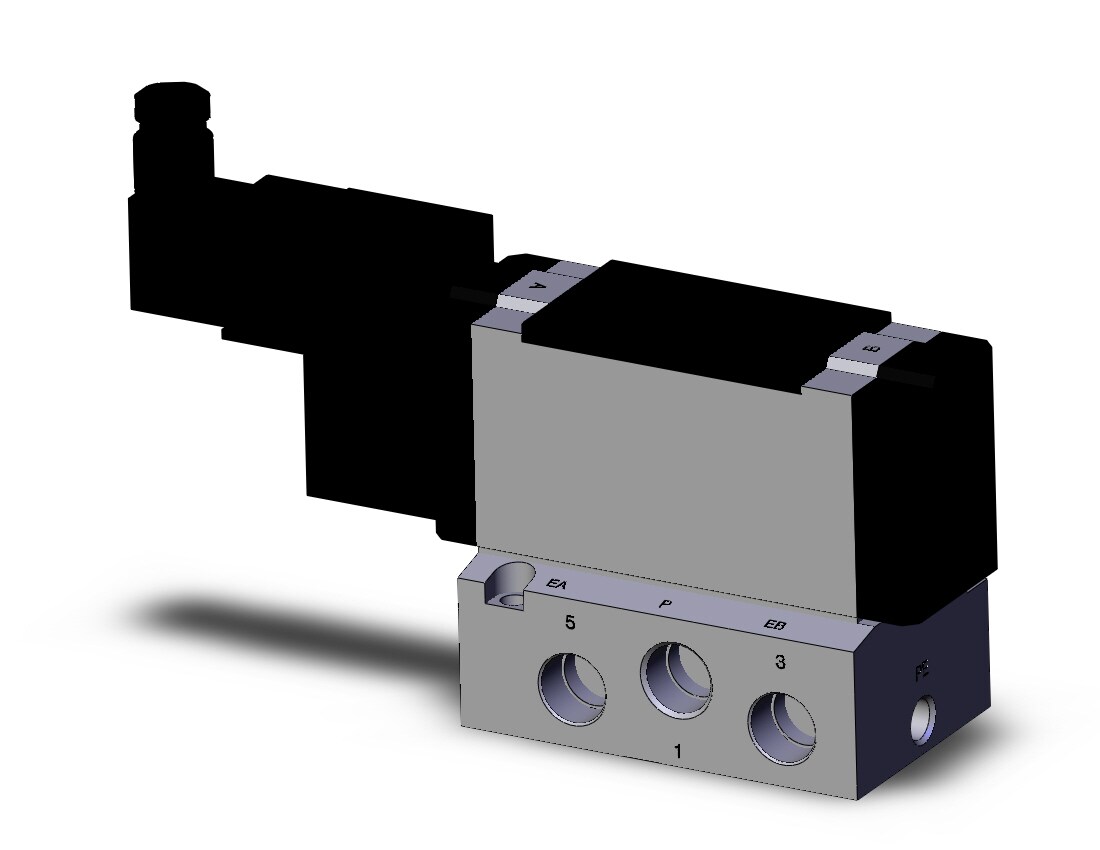 SMC VFR4140-3DZ-03F valve, sol, VFR4000 SOL VALVE 4/5 PORT