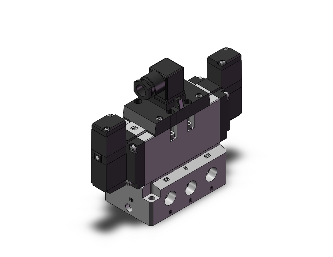 SMC VFR5310-3D-03N valve, sol, 4/5 PORT SOLENOID VALVE