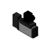 SMC VFS3110-6DZ valve sgl non plugin base mt, VFS3000 SOL VALVE 4/5 PORT