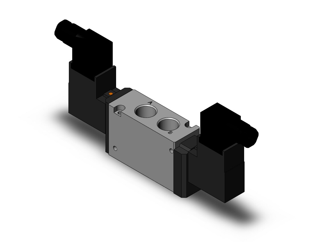 SMC VFS3330-3DZ-03N valve dbl solenoid body pt, VFS3000 SOL VALVE 4/5 PORT