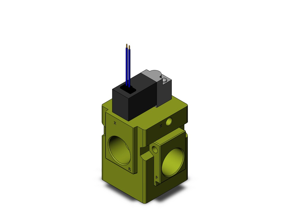 SMC VG342-3GS-10NB-E poppet type valve, 3 PORT SOLENOID VALVE