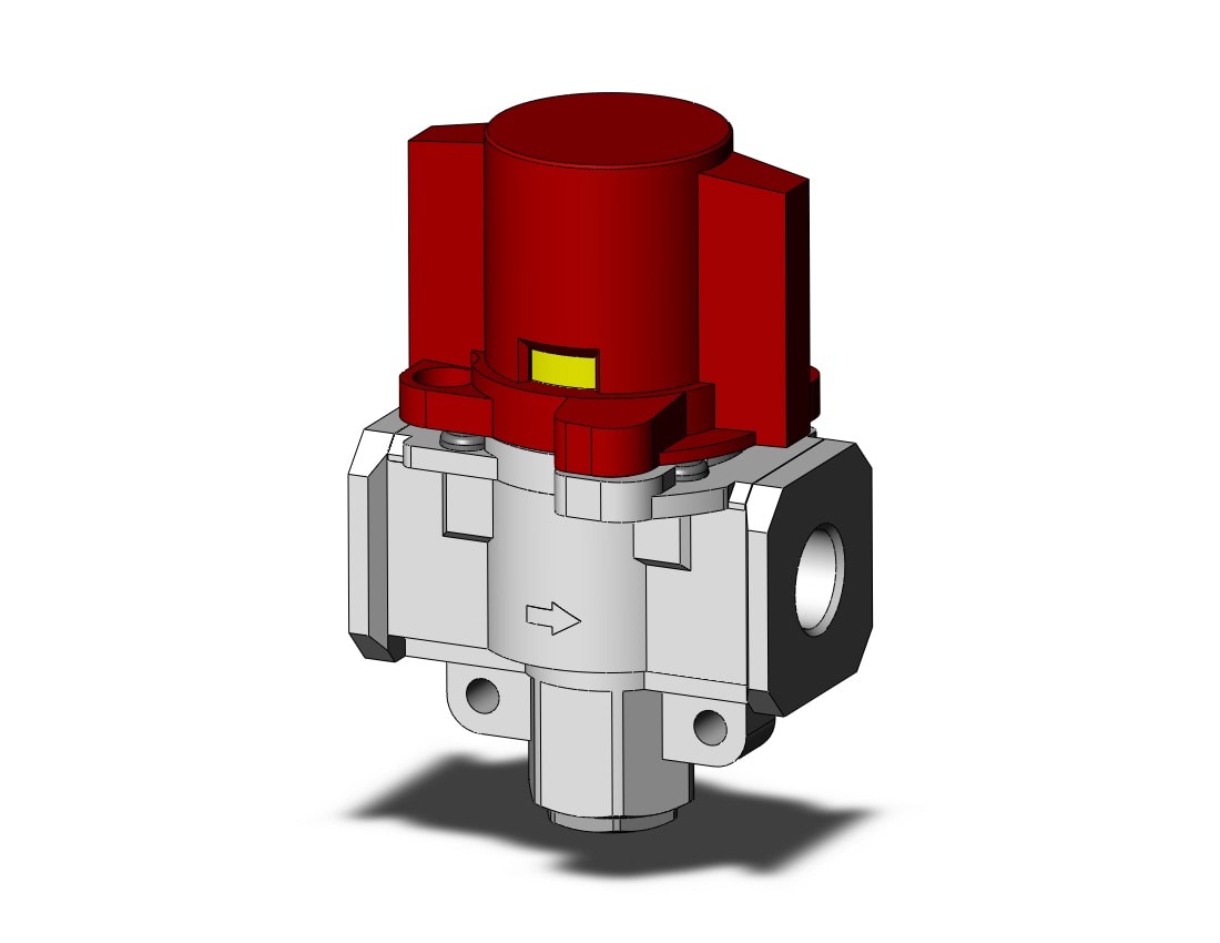 SMC VHS40-03A-S single action relief valve, VHS HAND VALVE