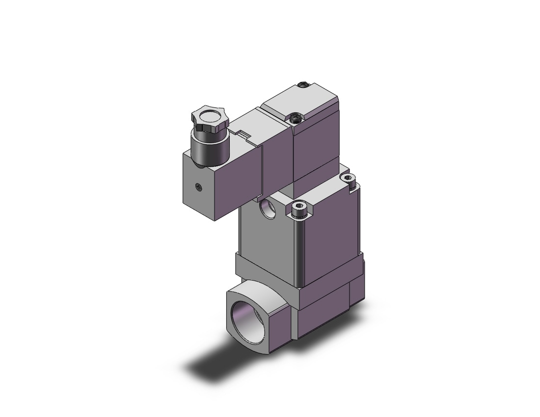 SMC VNA211A-N15A-5DZB-Q externally piloted valve, 2 PORT PROCESS VALVE