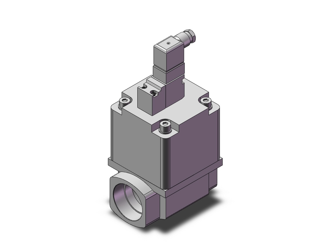 SMC VNA612A-T40A-5DL externally piloted valve, 2 PORT PROCESS VALVE