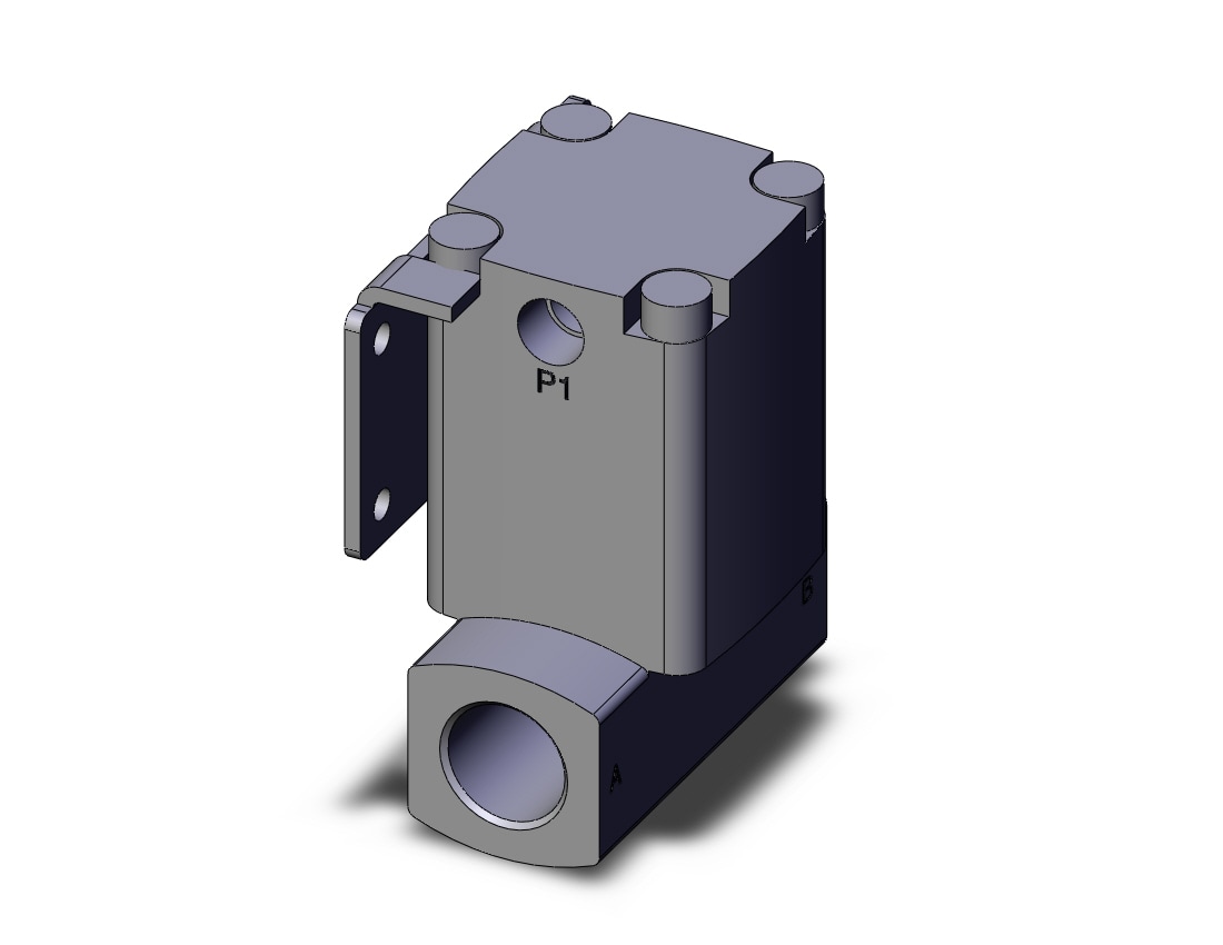 SMC VNB203A-N10A-B air piloted valve, 2 PORT PROCESS VALVE