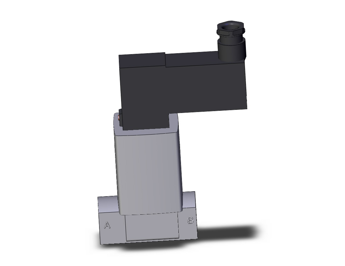 SMC VNB214A-F15A-5DZB-Q externally piloted valve, 2 PORT PROCESS VALVE