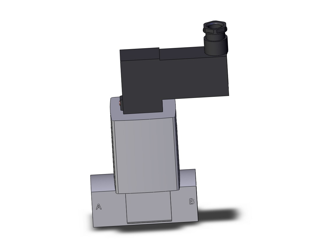 SMC VNB314A-F20A-5DZB-Q externally piloted valve, 2 PORT PROCESS VALVE