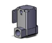 SMC VNC201B-N10A-B air piloted valve, 2 PORT PROCESS VALVE