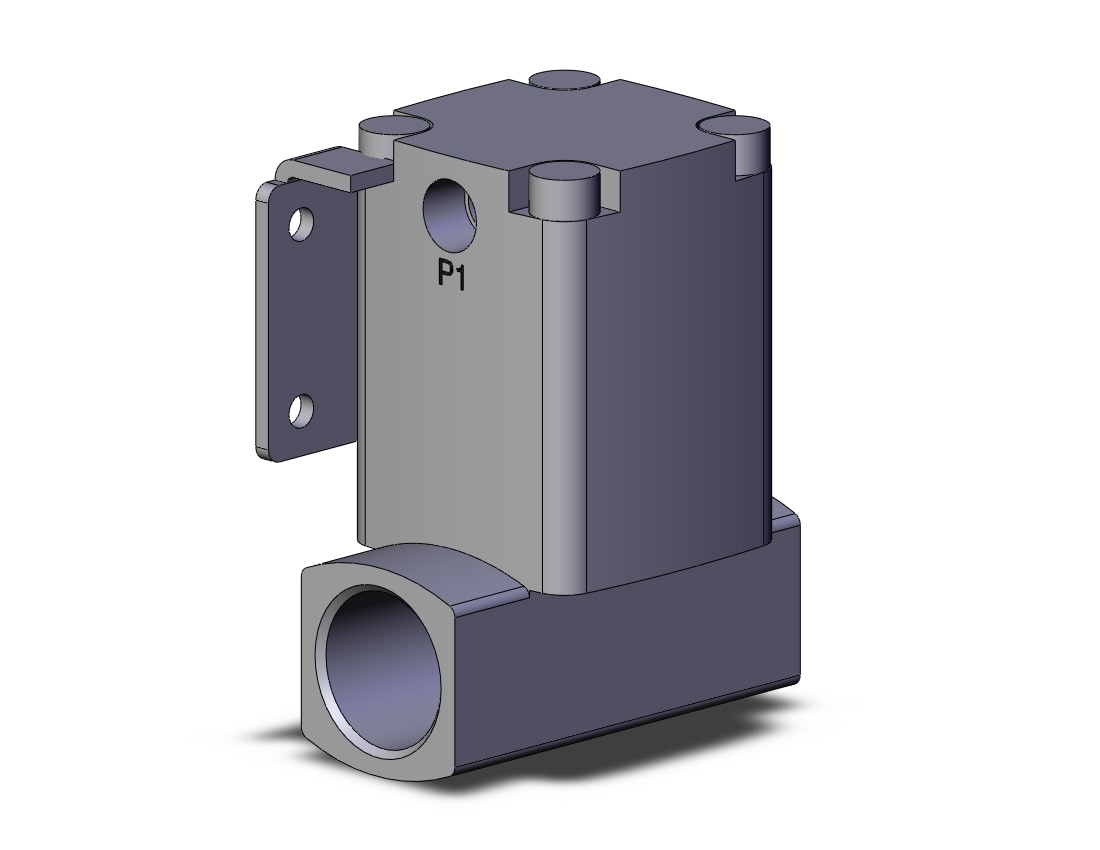 SMC VNC204B-15A-B air piloted valve, 2 PORT PROCESS VALVE