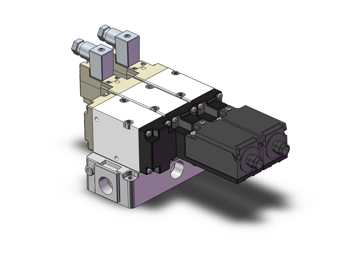 SMC VP544-5DZ1-03N-M15-X555 valve, sol, VP3/5/7 SOL VALVE 3-PORT