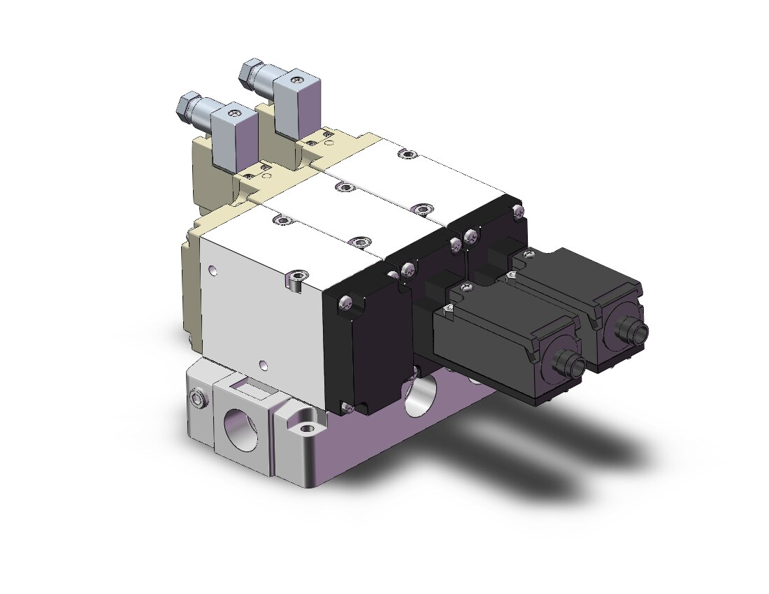 SMC VP744-5DZ1-04N-M15-X555 valve, sol, VP3/5/7 SOL VALVE 3-PORT