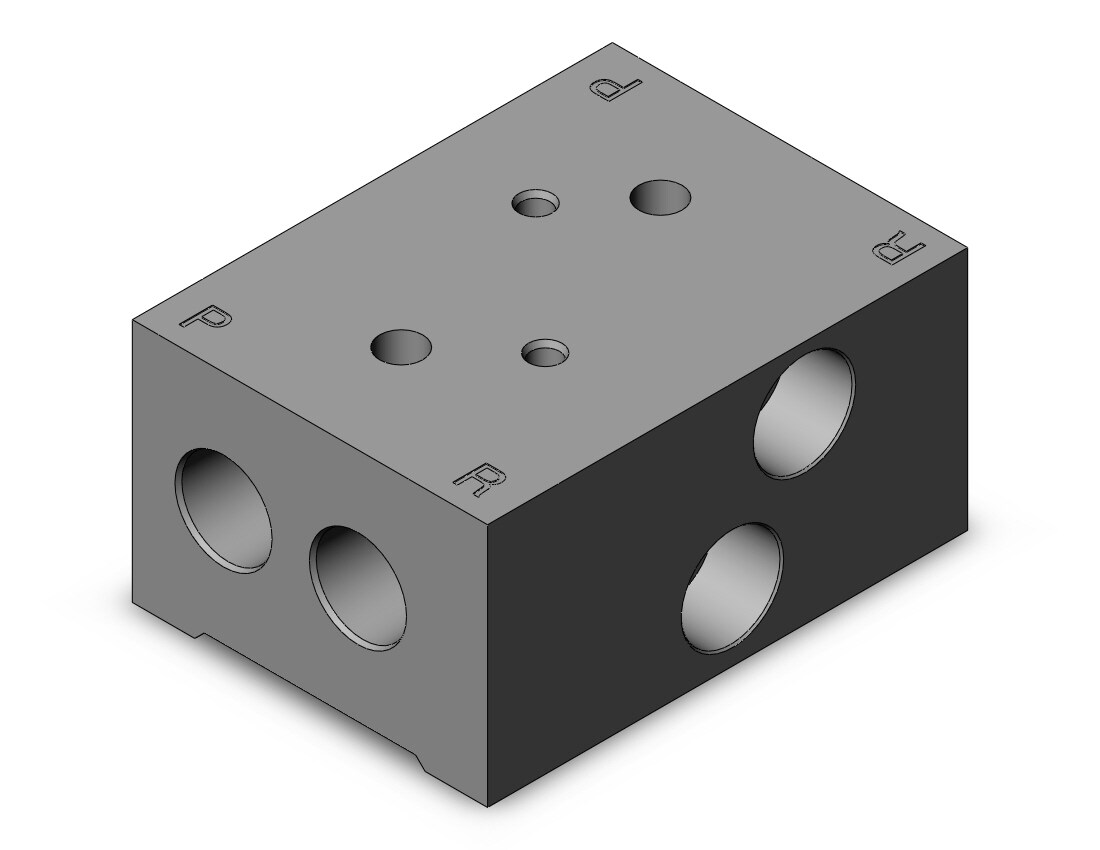 SMC VV5K3-42-01-01 manifold, VV5K* MANIFOLD VK 4/5 PORT