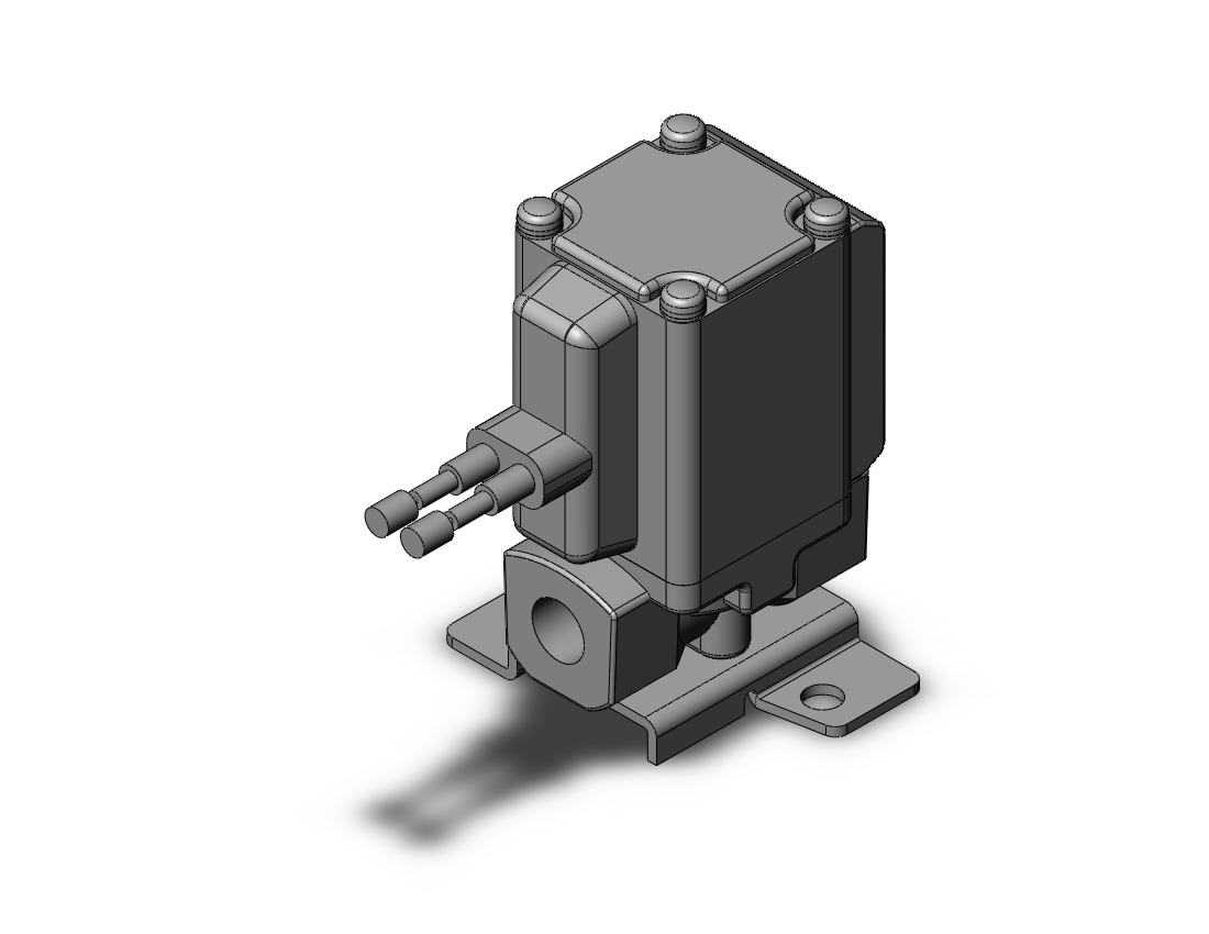 SMC VX212HFAXB vx2 body pt 1/8, VX2 2-WAY MEDIA VALVE