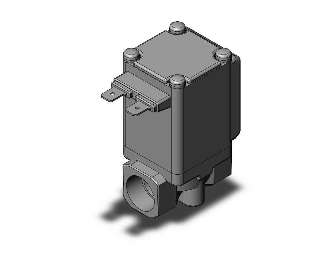 SMC VX222LYB vx2 body pt 3/8, VX2 2-WAY MEDIA VALVE