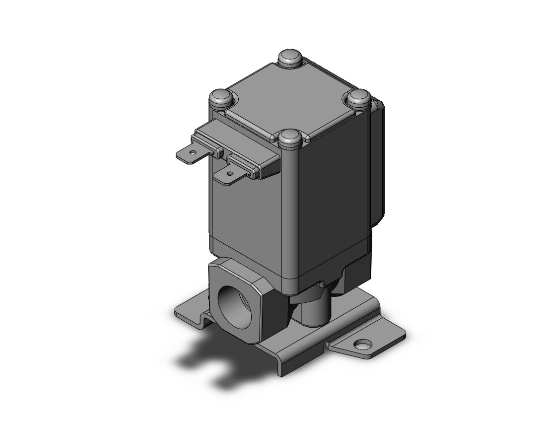 SMC VX224JYBXB vx2 body pt 1/4, VX2 2-WAY MEDIA VALVE