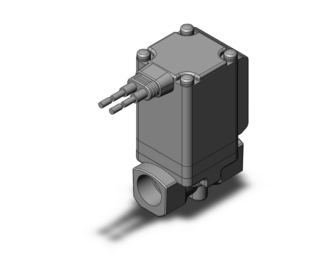 SMC VX242EAB vx2 body pt 1/4, VX2 2-WAY MEDIA VALVE