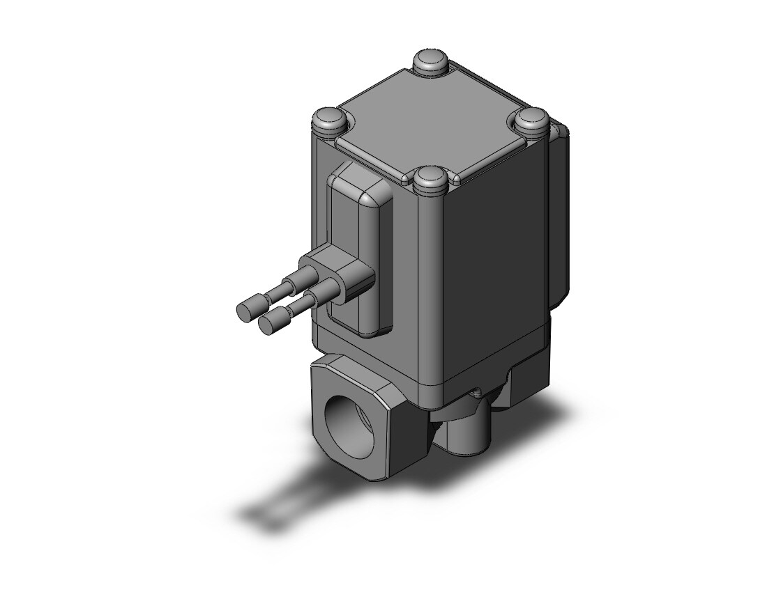 SMC VX252BFBXB vx2 body pt 1/4, VX2 2-WAY MEDIA VALVE