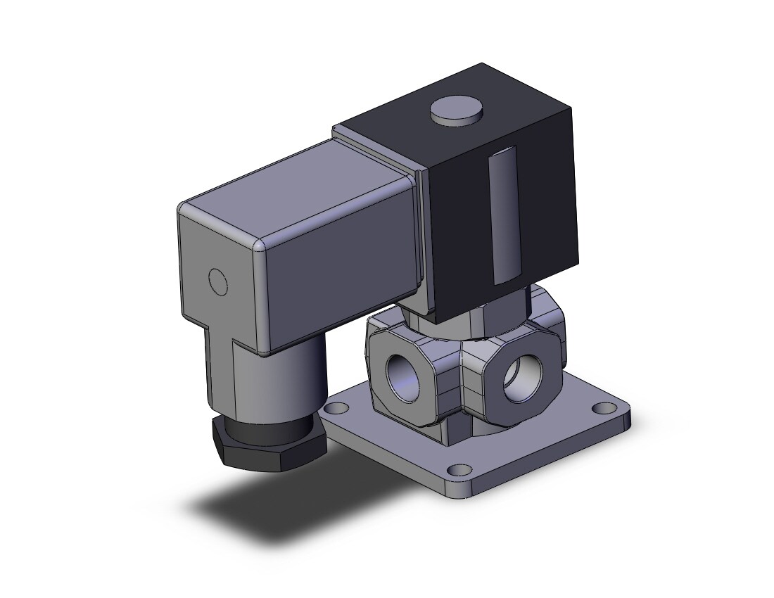 SMC VX3124V-01N-5DZ1-B valve, media, VX3 3-WAY MEDIA VALVE