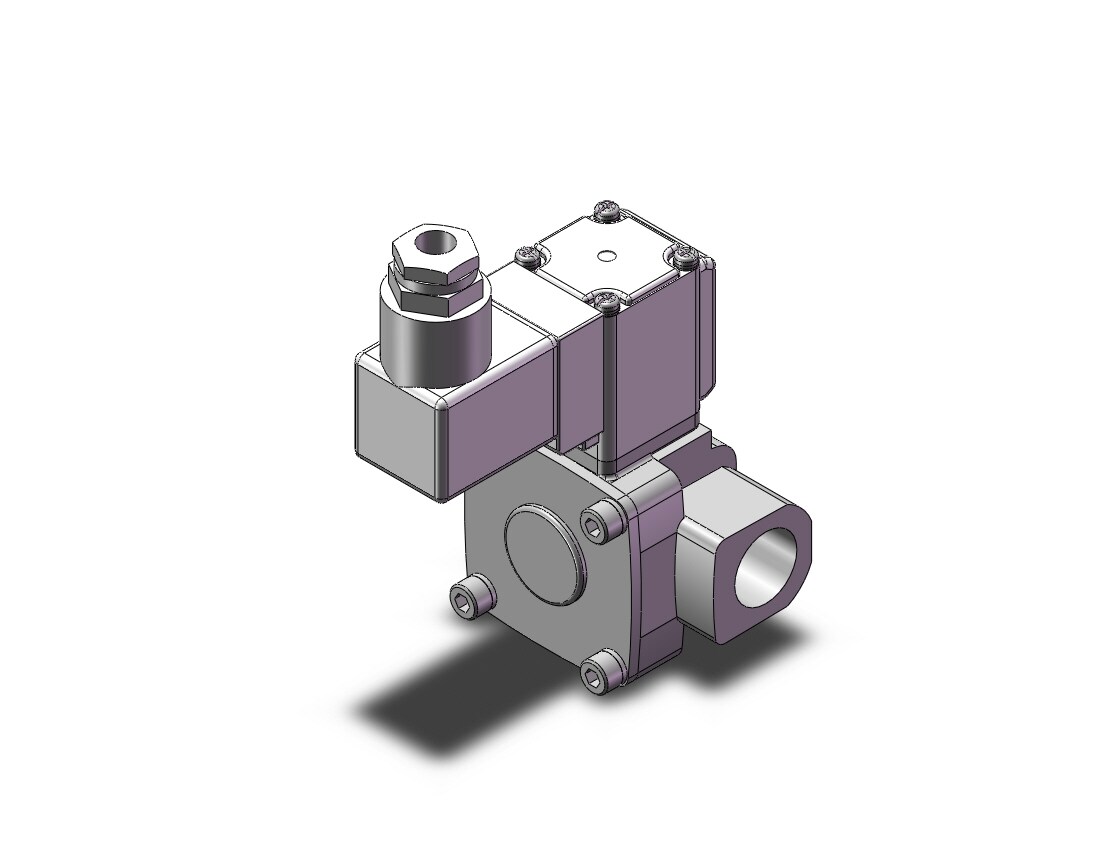 SMC VXD240HZ3CA valve, media, VXD/VXZ 2-WAY MEDIA VALVE
