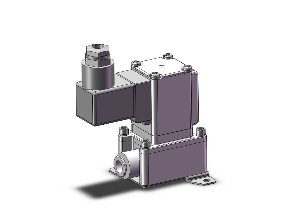 SMC VXZ230DZ2C pilot op 2 port solenoid valve, (n.c.), 2 PORT VALVE