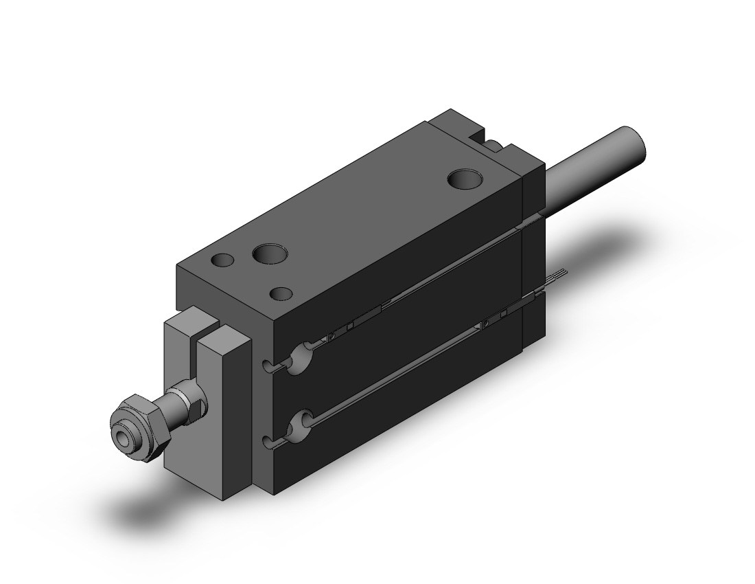 SMC ZCDUKQ32-50D-M9BZ cyl, free mount for vacuum, COMPACT CYLINDER W/VACUUM