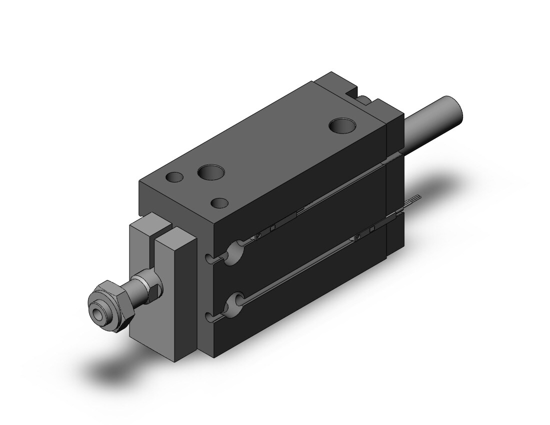 SMC ZCDUKQ32TN-40D-M9PZ cyl, free mount for vacuum, COMPACT CYLINDER W/VACUUM