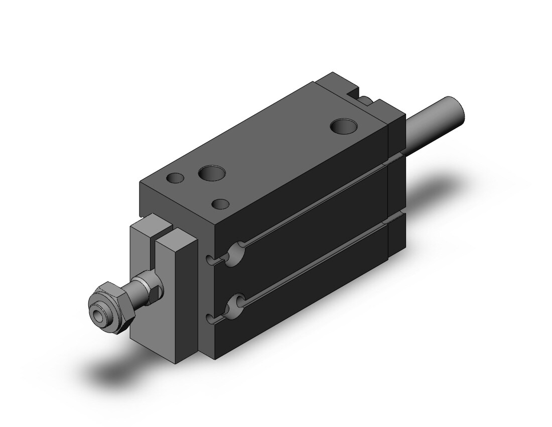 SMC ZCDUKQ32TN-40D cyl, free mount for vacuum, COMPACT CYLINDER W/VACUUM