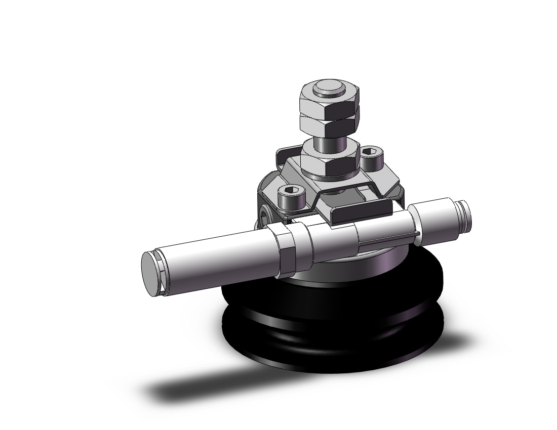 SMC ZHP63BMNB-12C6S vacuum pad with ejector, VACUUM EJECTOR W/PAD