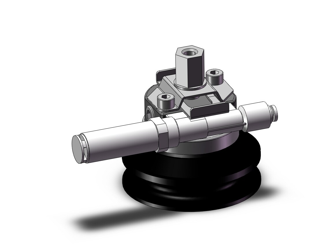 SMC ZHP63BMNC-10C4S vacuum pad with ejector, VACUUM EJECTOR W/PAD