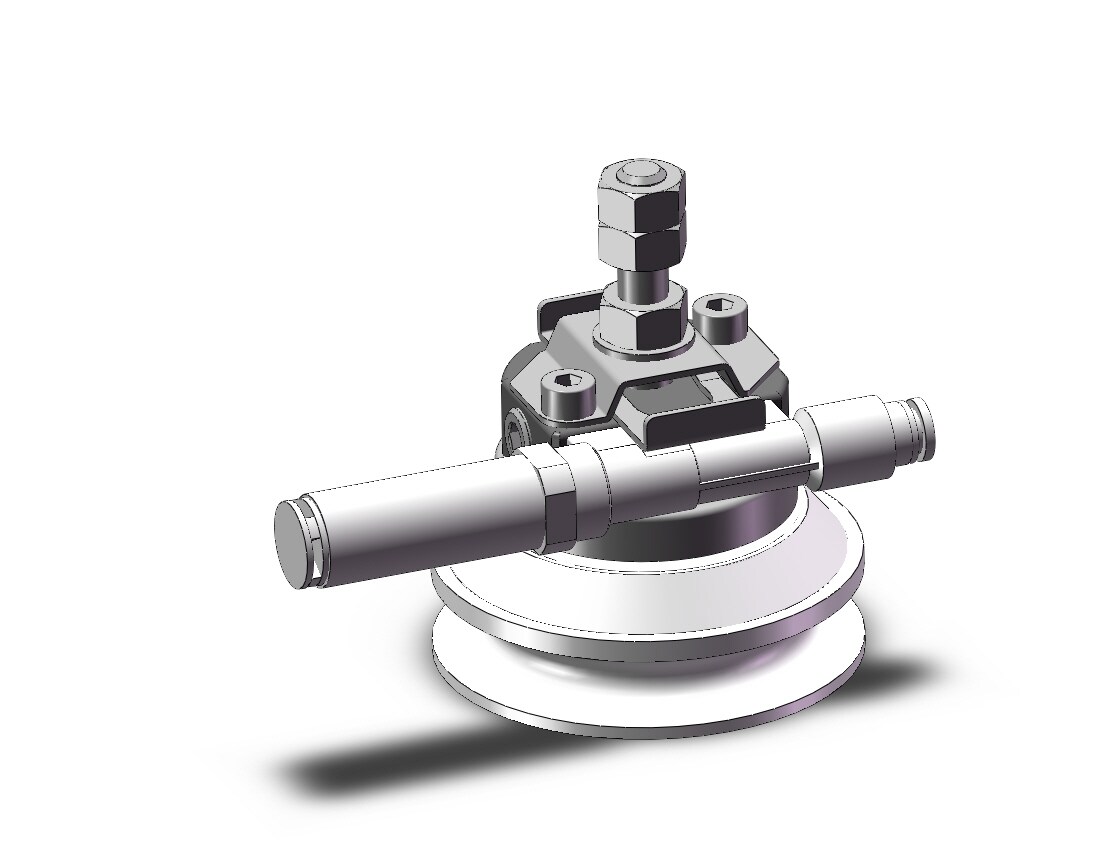 SMC ZHP63BMSE-15N7S vacuum pad with ejector, VACUUM EJECTOR W/PAD