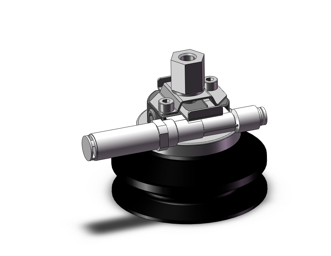 SMC ZHP80BMND-10C6S vacuum pad with ejector, VACUUM EJECTOR W/PAD
