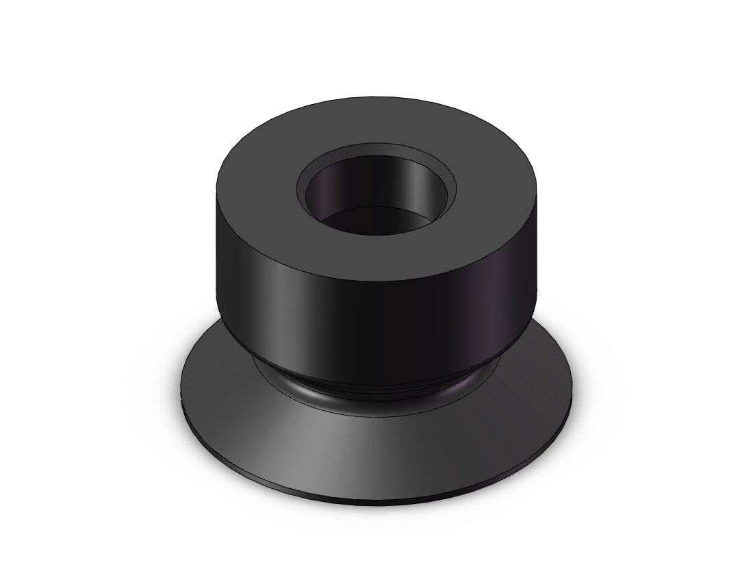 SMC ZP3-10UMU zp pad size 10-25, ZP VACUUM PAD (sold in packages of 10; price is per piece)