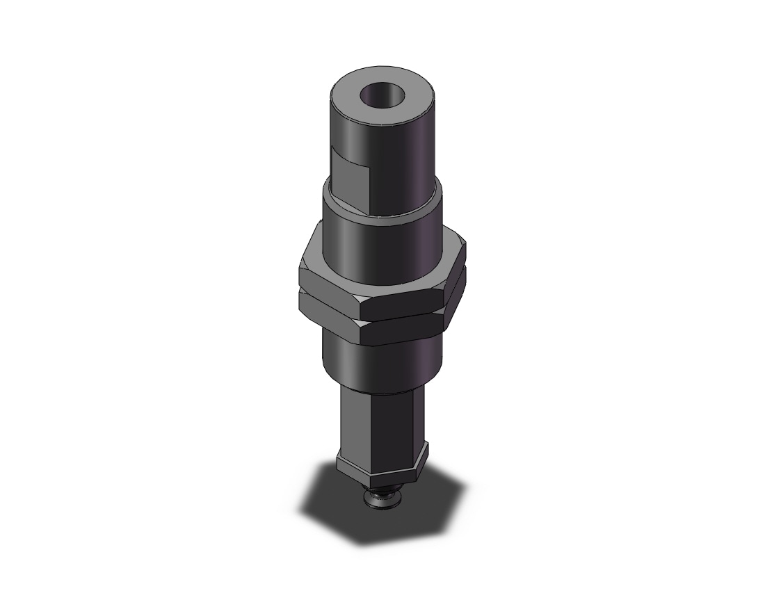 SMC ZP3-T02UNK6-B3 vertical vacuum inlet w/buffer, ZP VACUUM PAD***