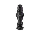 SMC ZP3-T06BSJ6-B5 vertical vacuum inlet w/buffer, ZP VACUUM PAD***