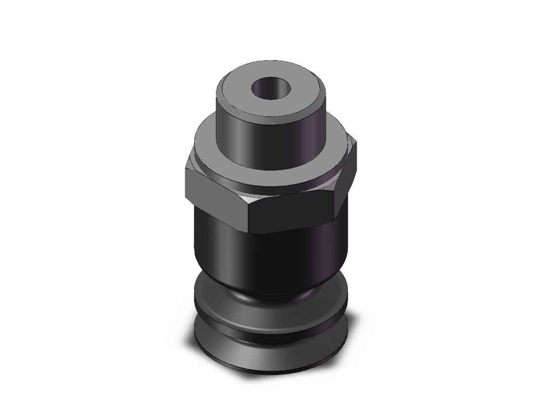 SMC ZP3-T06BU-A5 vertical vacuum inlet w/adaptr, ZP VACUUM PAD***