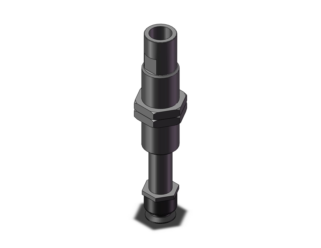 SMC ZP3-T06UMSJ10-B5 vertical vacuum inlet w/buffer, ZP VACUUM PAD***