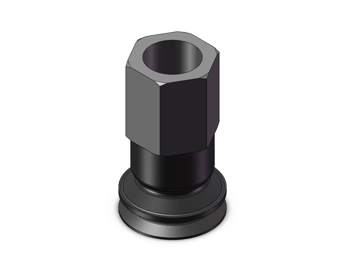 SMC ZP3-T08BS-B5 vertical vacuum inlet w/adaptr, ZP VACUUM PAD***