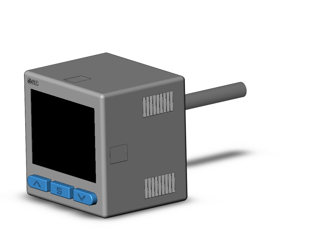 SMC ZSE20A-T-M5-J 3-screen high precision dig press switch, VACUUM SWITCH, ZSE30, ZSE30A