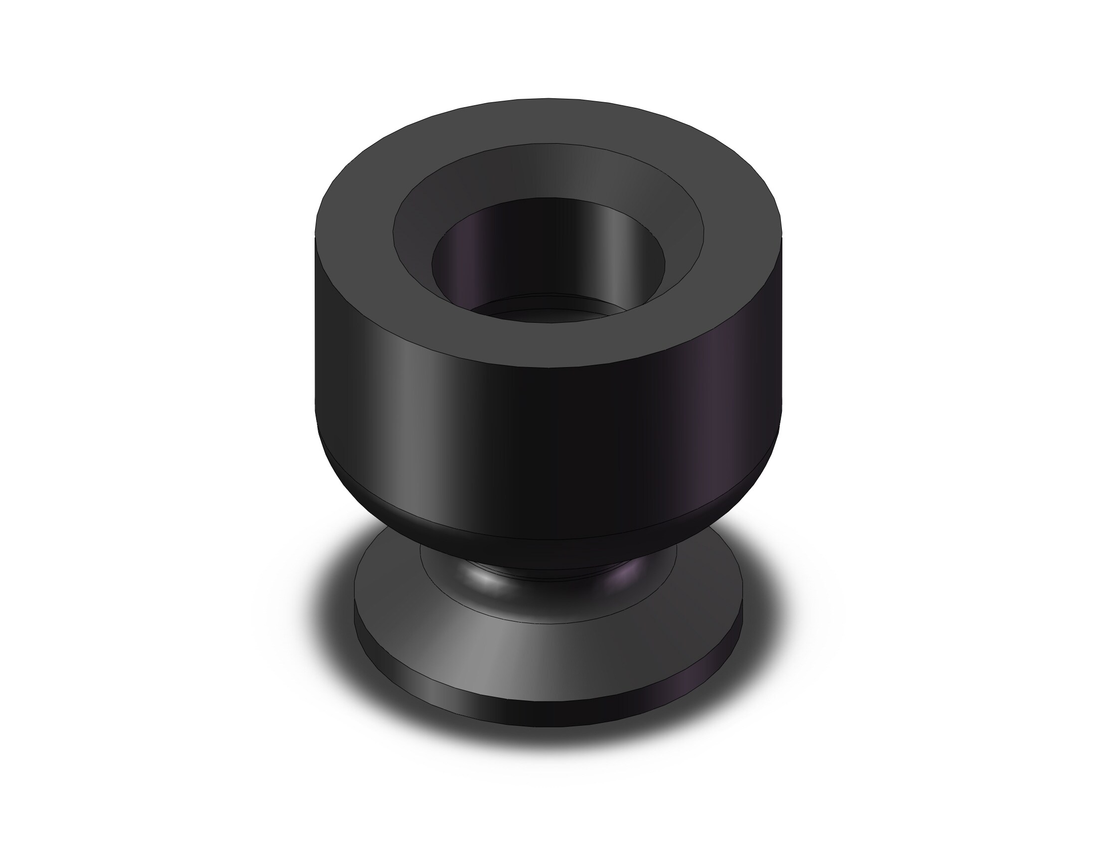 SMC ZP3-02UGS compact pad, flat, ZP VACUUM PAD
