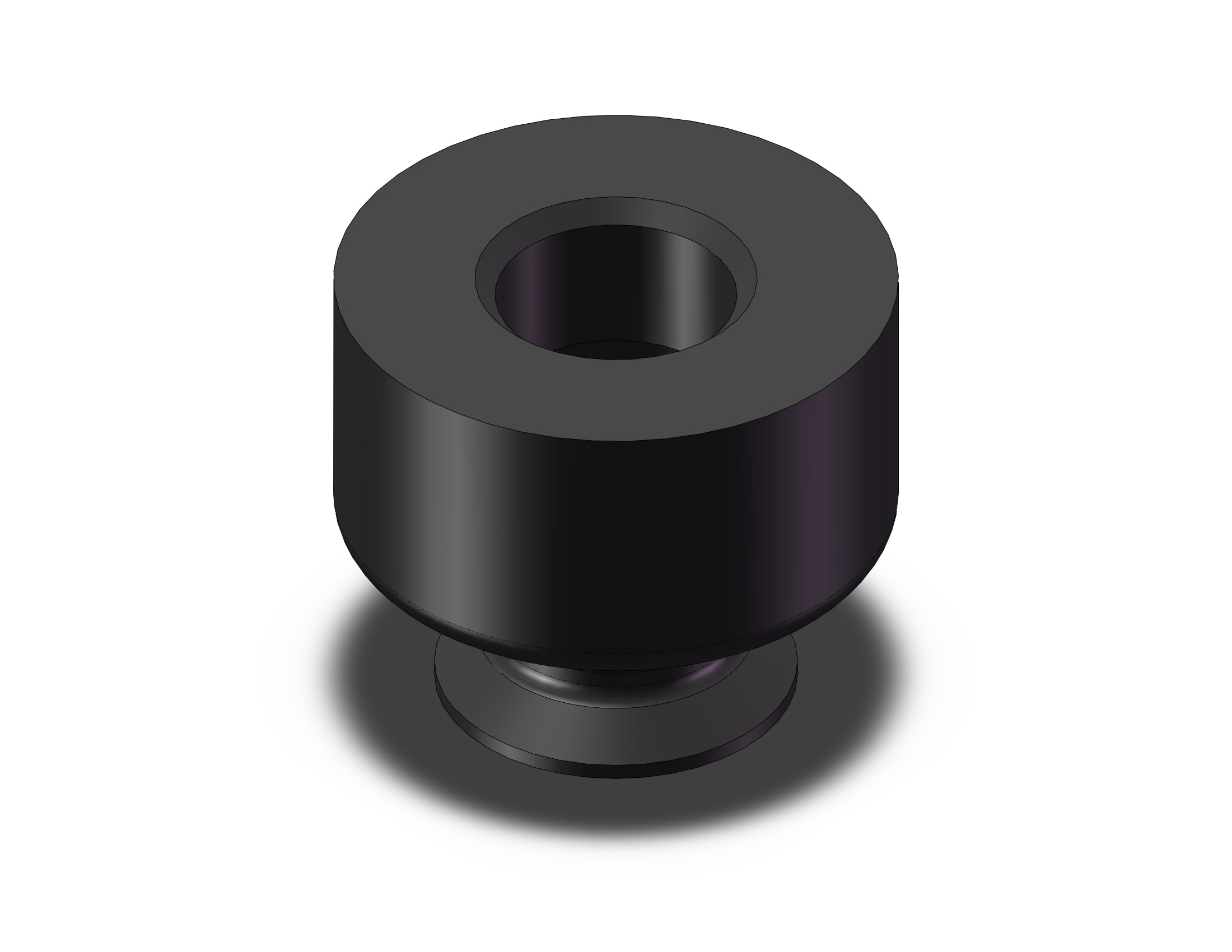 SMC ZP3-04UMGS compact pad, flat w/groove, ZP VACUUM PAD*** (sold in packages of 10; price is per piece)