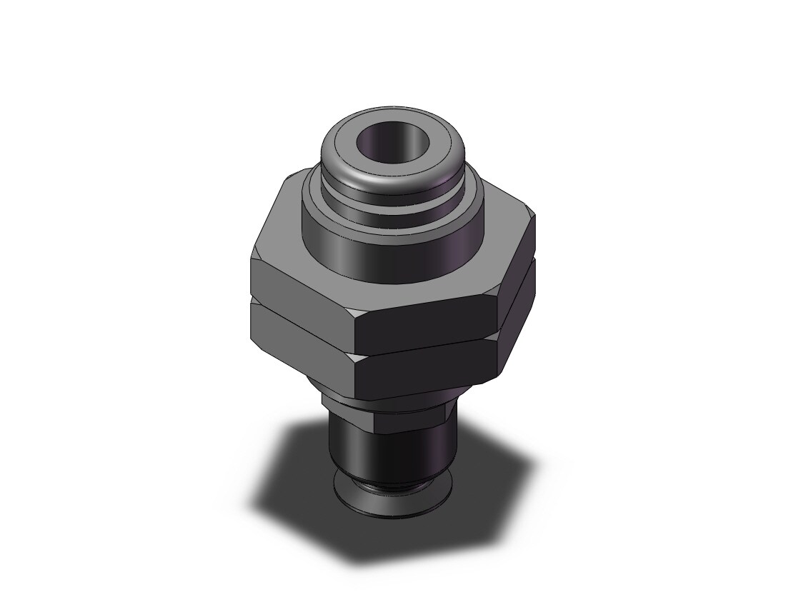 SMC ZP3-T06UMN-A10-04 vertical vacuum inlet w/adaptr, ZP VACUUM PAD***